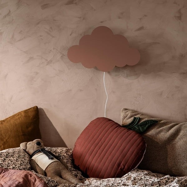 Lámpara Infantil Clouds Rosa