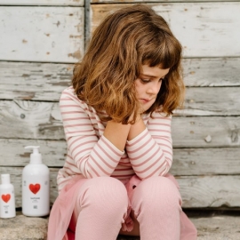 Berlino, Germania. 24 agosto 2021. ILLUSTRAZIONE - Shampoo e gel doccia  prodotti per la cura dei bambini dei produttori Bübchen (r) e Nivea. Il  produttore di baby care Bübchen, che appartiene a